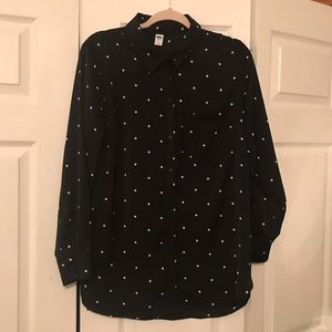 Old Navy Long Sleeve Button-Down Shirt